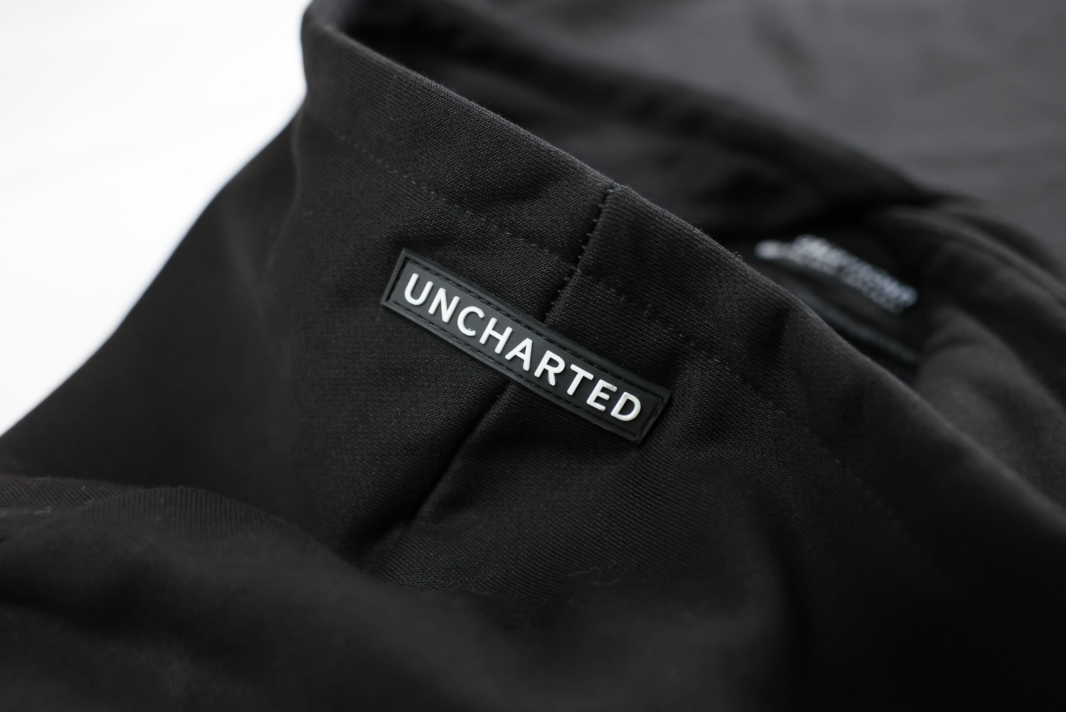 White Brush Oversized Hoodie